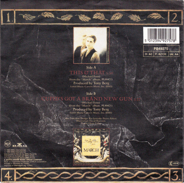 Michael Penn : This & That (7",45 RPM,Single,Stereo)