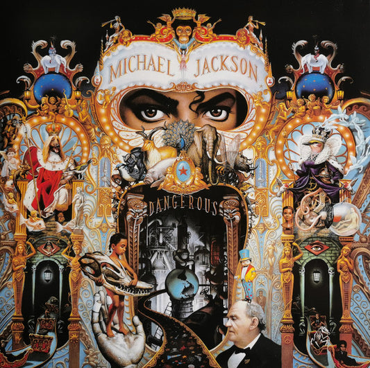 Michael Jackson : Dangerous (LP,Album,Reissue)