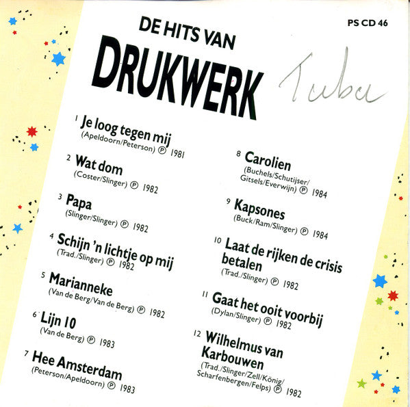 Drukwerk : De Hits Van (Compilation)