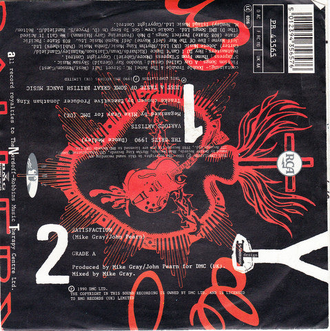 Various : The Brits 1990 (Dance Medley) (7",45 RPM,Single,Partially Mixed)