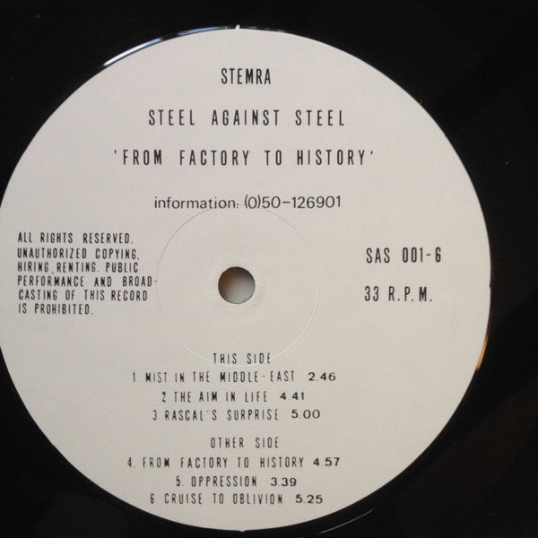 Steel Against Steel : From Factory To History (LP,Mini-Album)