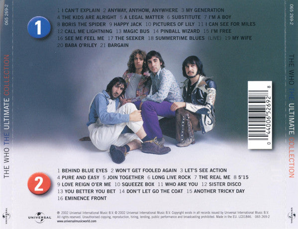 Who, The : The Ultimate Collection (Compilation,Remastered,Repress)