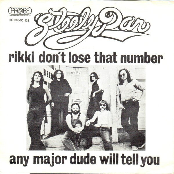 Steely Dan : Rikki Don't Lose That Number (7",Single,45 RPM)