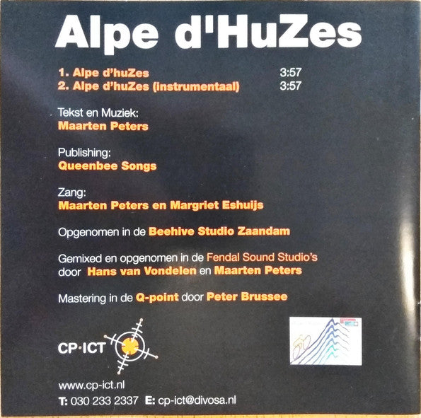 Maarten Peters En Margriet Eshuijs : Alpe d'HuZes (Single)