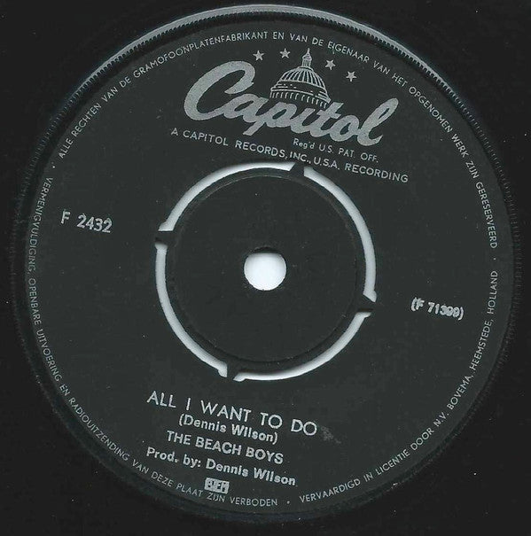 Beach Boys, The : I Can Hear Music (7",45 RPM,Single)