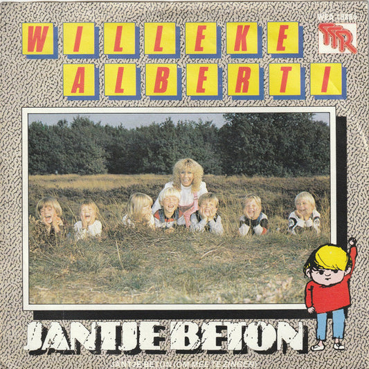 Willeke Alberti : Jantje Beton (7",45 RPM,Single,Stereo)