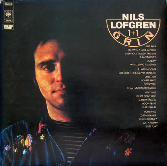 Nils Lofgren : Grin / 1+1 (LP,Compilation,Reissue)