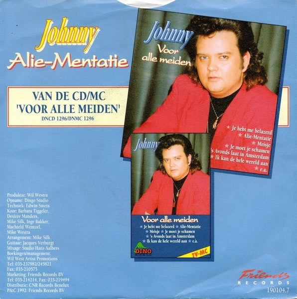 Johnny (4) : Alie-Mentatie (7",45 RPM,Single)