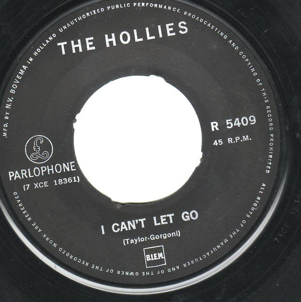 Hollies, The : I Can't Let Go / Running Through The Night (7",45 RPM,Single)