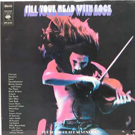 Various : Fill Your Head With Rock (LP,Sampler,Stereo)