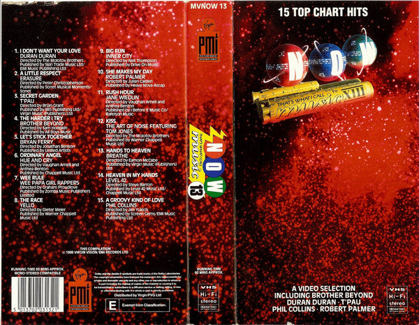 Various : Now That's What I Call Music XIII (Compilation,Stereo,PAL)