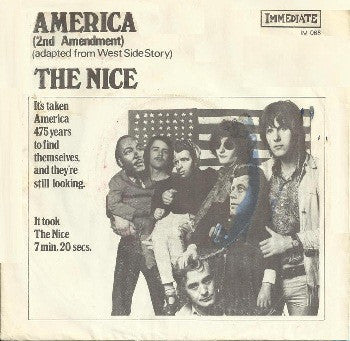 Nice, The : America (2nd Amendment)  (7",Single,45 RPM)