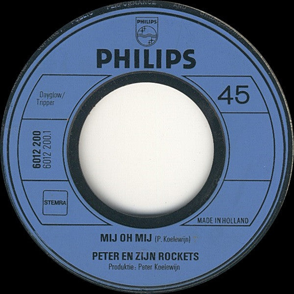 Peter Koelewijn & Zijn Rockets : Mij Oh Mij  (7",45 RPM,Single)