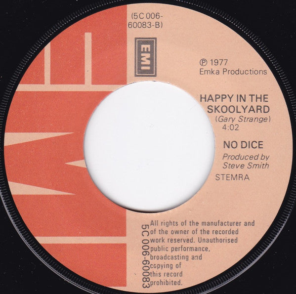 No Dice : Silly Girl (7",45 RPM)
