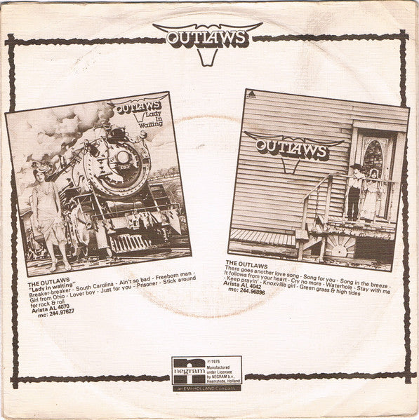 Outlaws : Green Grass & High Tides (7",45 RPM)