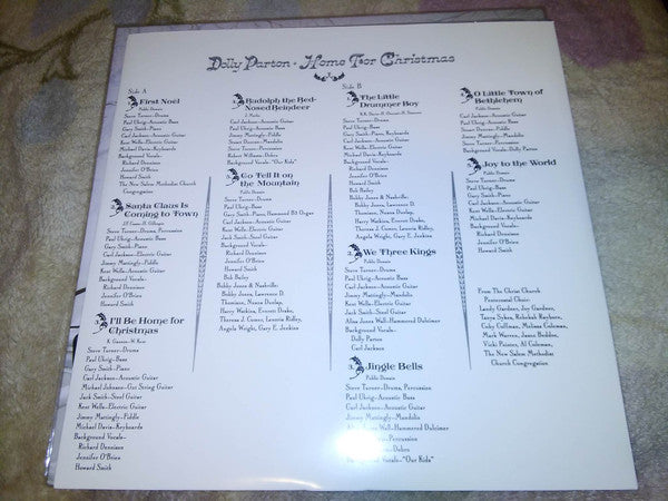 Dolly Parton : Home For Christmas  (LP,Album,Reissue)