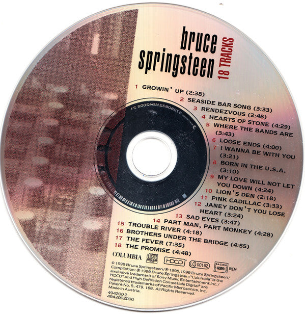 Bruce Springsteen : 18 Tracks (HDCD,Album,Compilation,Reissue)