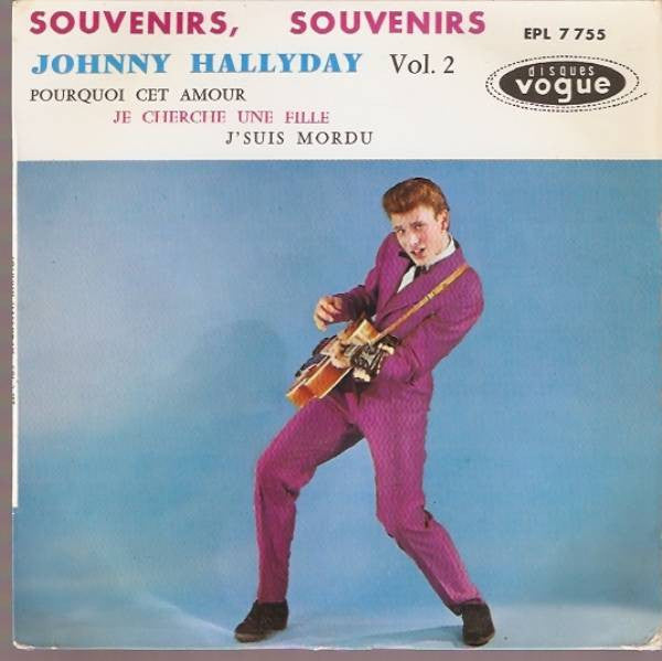 Johnny Hallyday : Souvenirs, Souvenirs (7",45 RPM,EP)