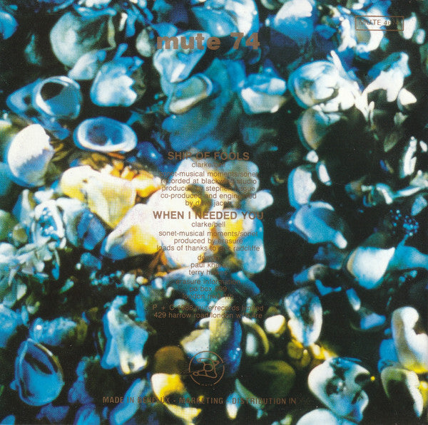 Erasure : Ship Of Fools (7",45 RPM,Single,Stereo)