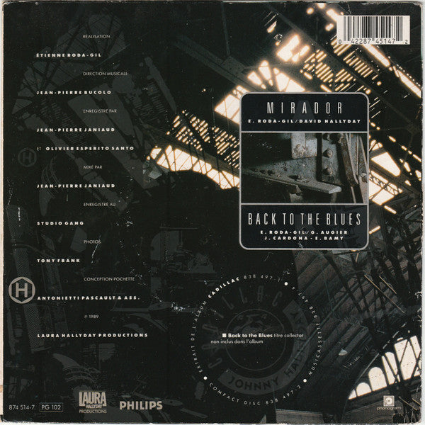Johnny Hallyday : Mirador (7",45 RPM,Single)