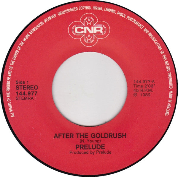 Prelude (3) : After The Goldrush (7",45 RPM,Single)