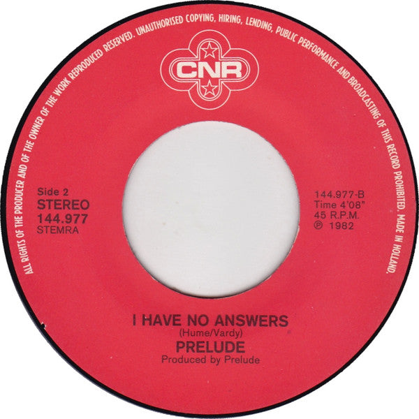Prelude (3) : After The Goldrush (7",45 RPM,Single)