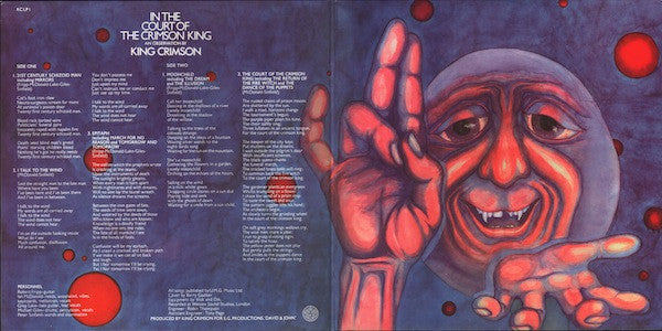 King Crimson : In The Court Of The Crimson King (LP,Album,Reissue,Stereo)