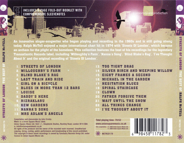 Ralph McTell : Streets Of London (The Best Of Ralph McTell) (Compilation)