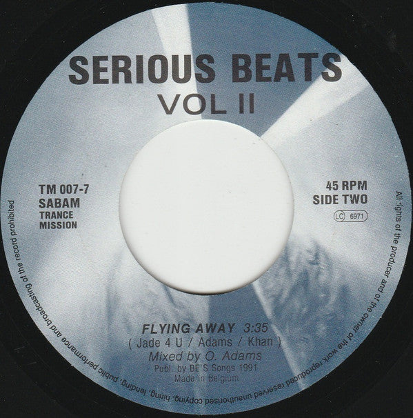 Various : Serious Beats Vol. 2 Mega-Mix (7",45 RPM,Compilation,Mixed)