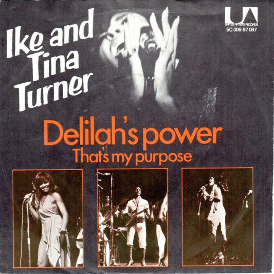 Ike & Tina Turner : Delilah's Power (7",45 RPM,Single)