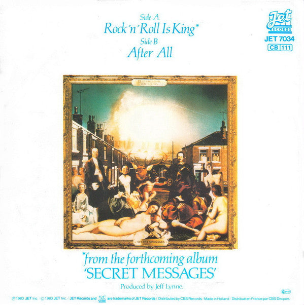 Electric Light Orchestra : Rock 'n' Roll Is King (7",45 RPM,Single)