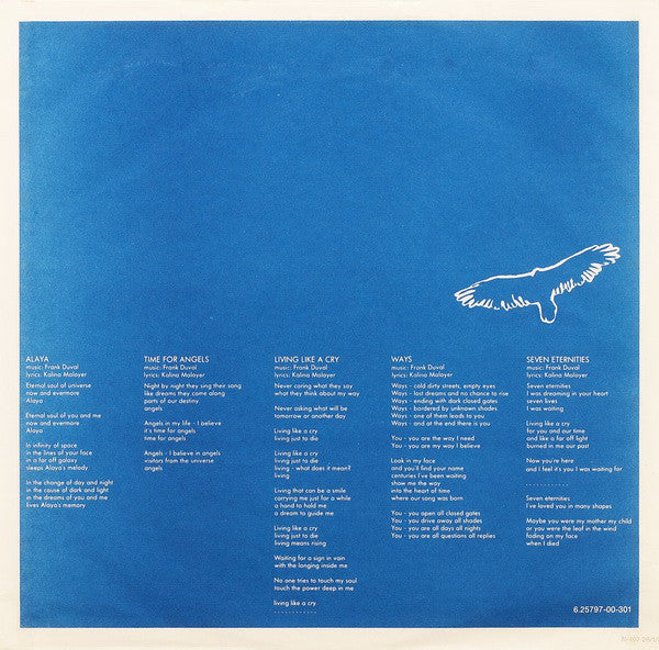 Frank Duval : Living Like A Cry (LP,Album,Reissue)