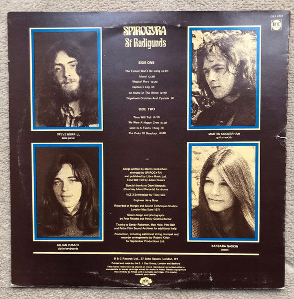 Spirogyra : St. Radigunds (LP,Album)