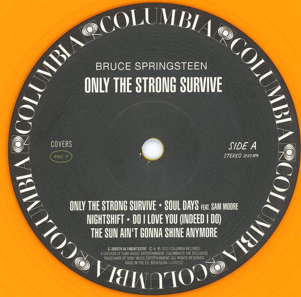 Bruce Springsteen : Only The Strong Survive (Covers Vol. 1) (LP)