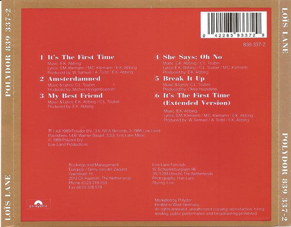 Loïs Lane : Loïs Lane (Mini-Album,Reissue)