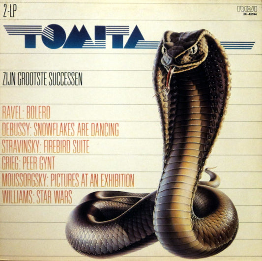 Tomita : Zijn Grootste Successen (LP,Compilation,Stereo)