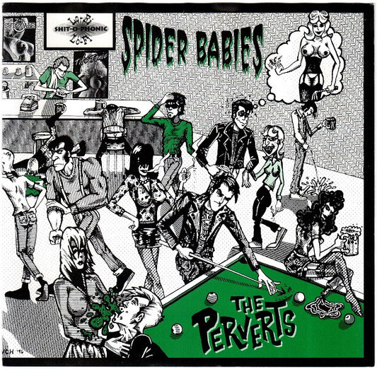 Spider Babies / Perverts, The : Teenage Gynecologist / Rivier De Maas (7",45 RPM,EP)