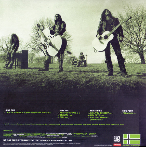 Type O Negative : The Origin Of The Feces (Not Live At Brighton Beach) (LP,Album,Reissue,Remastered,Repress)