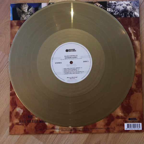 Elvis Costello : Extreme Honey (The Very Best Of The Warner Years) (2xLP, Comp, Ltd, Num, RE, Gol)
