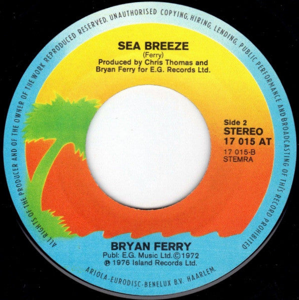 Bryan Ferry : Let's Stick Together (7",45 RPM,Single)