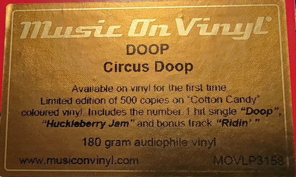 Doop : Circus Doop (LP, Album, Ltd, Num, Cot)
