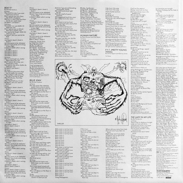 Michael Jackson : Thriller (LP,Album,Reissue)