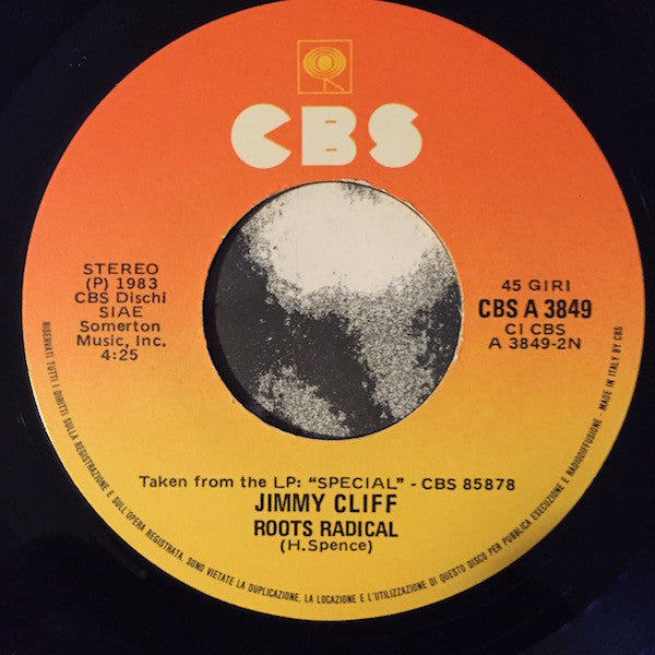 Jimmy Cliff : Reggae Night (7",45 RPM)