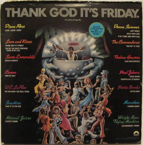 Various : Thank God It's Friday (The Original Motion Picture Soundtrack) (LP,Album,Stereo)