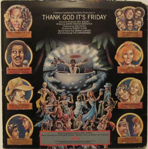 Various : Thank God It's Friday (The Original Motion Picture Soundtrack) (LP,Album,Stereo)