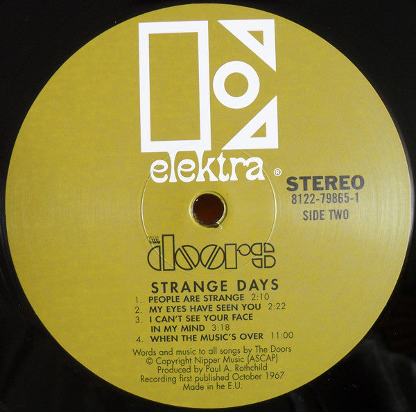 Doors, The : Strange Days (LP,Album,Reissue,Stereo)