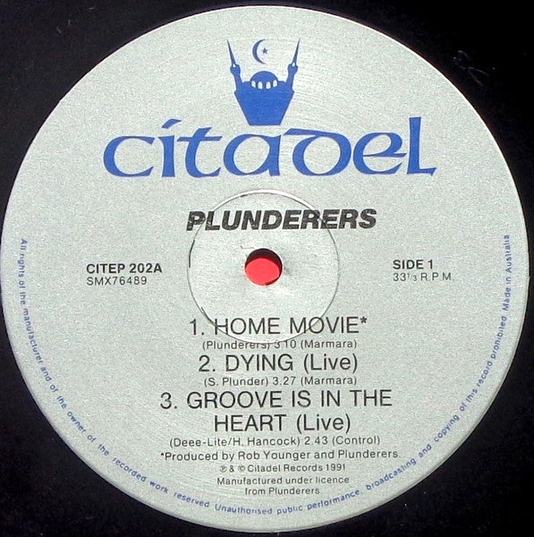 Plunderers : Home Movie (10",33 ⅓ RPM,EP)