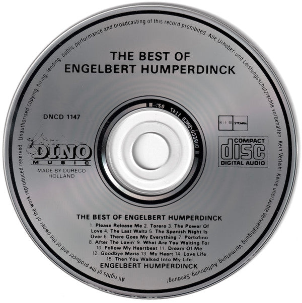 Engelbert Humperdinck : The Best Of Engelbert Humperdinck (Compilation)