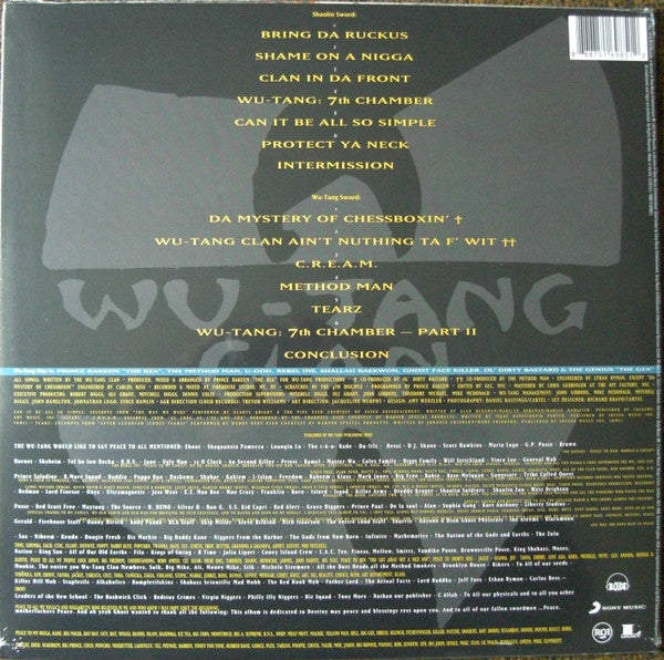 Wu-Tang Clan : Enter The Wu-Tang (36 Chambers) (LP,Album,Reissue)