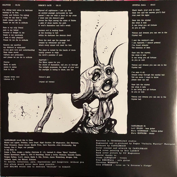 Candlemass : Epicus Doomicus Metallicus (LP,Album,Reissue)